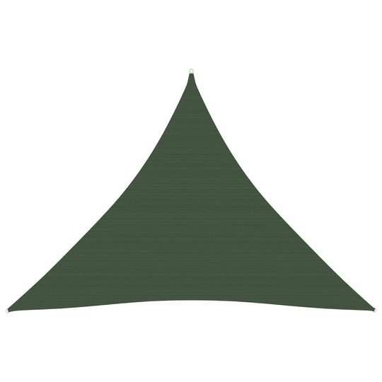 vidaXL Aurinkopurje 160 g/m² tummanvihreä 4x4x4 m HDPE