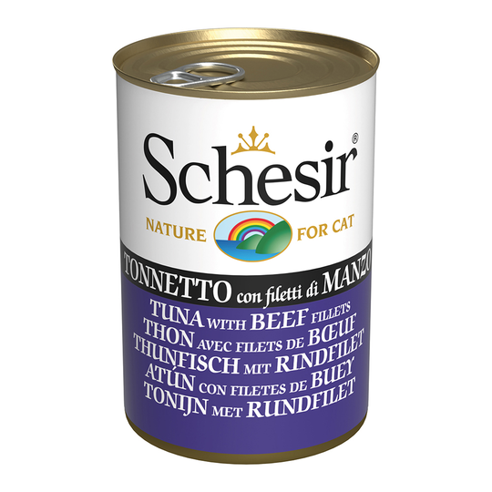Schesir in Jelly, 6 x 140 g - tonnikala & naudanfile hyytelössä