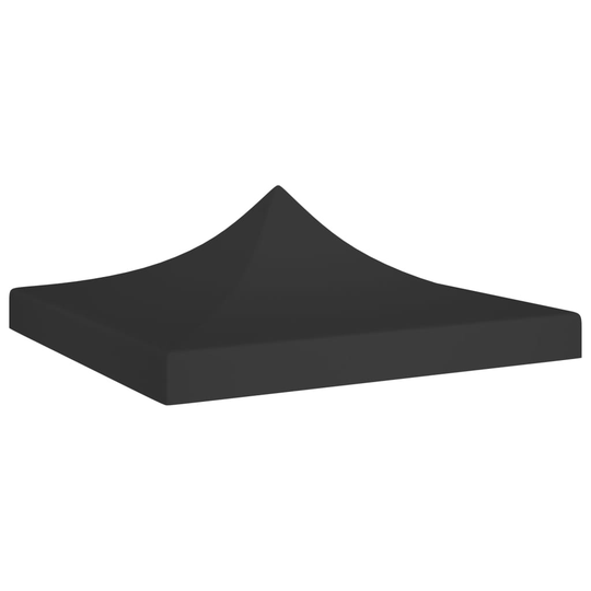vidaXL Juhlateltan katto 2x2 m musta 270 g/m²