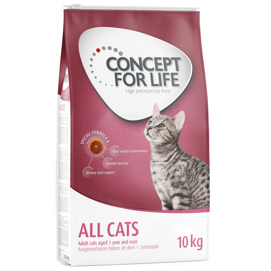 Concept for Life All Cats - paranneltu koostumus! - 3 kg