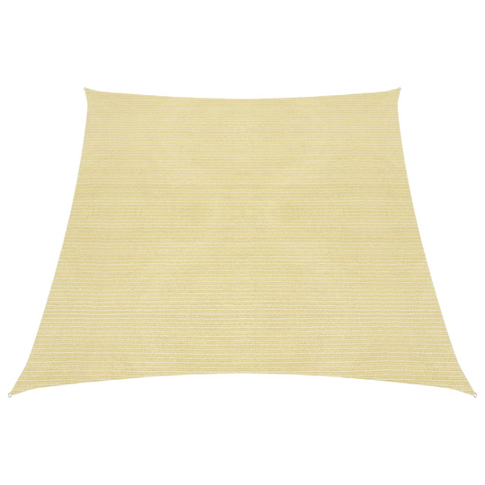 vidaXL Aurinkopurje 160 g/m² beige 4/5x3 m HDPE