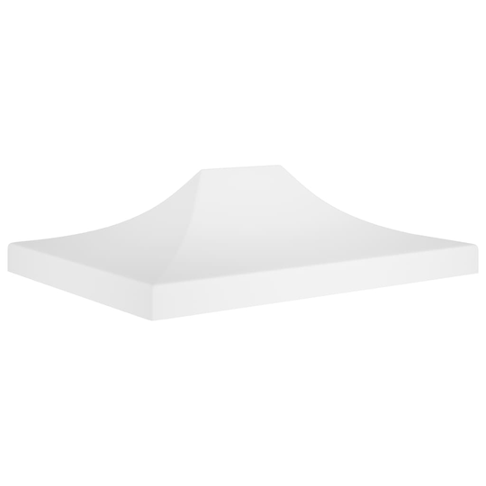 vidaXL Juhlateltan katto 4x3 m valkoinen 270 g/m²