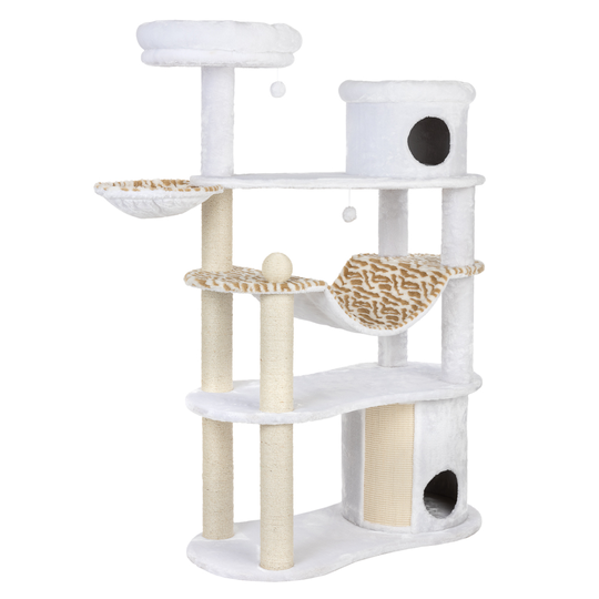 White Tiger XXL -raapimispuu - valkoinen (2 pakettia*)