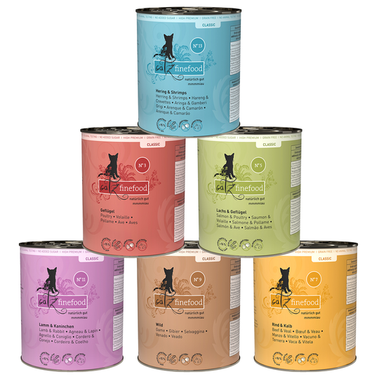 Catz Finefood -tutustumispakkaus 6 x 800 g - kokeilupakkaus