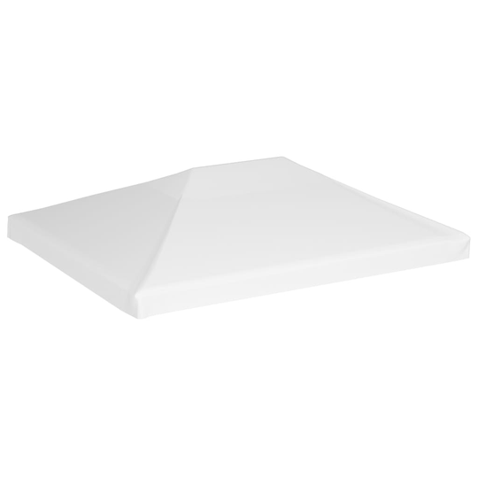 vidaXL Huvimajan katto 270 g /m² 4x3 m valkoinen