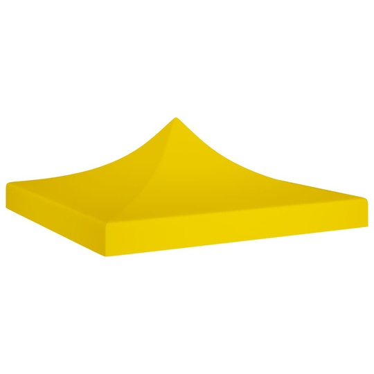 vidaXL Juhlateltan katto 2x2 m keltainen 270 g/m²