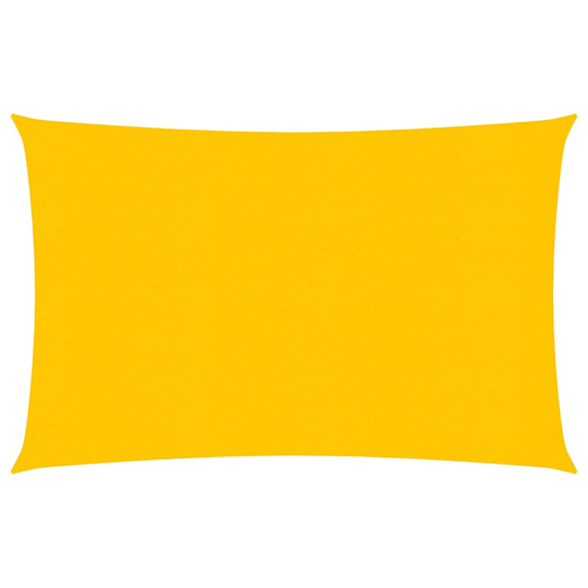 vidaXL Aurinkopurje 160 g/m² keltainen 2,5x4 m HDPE