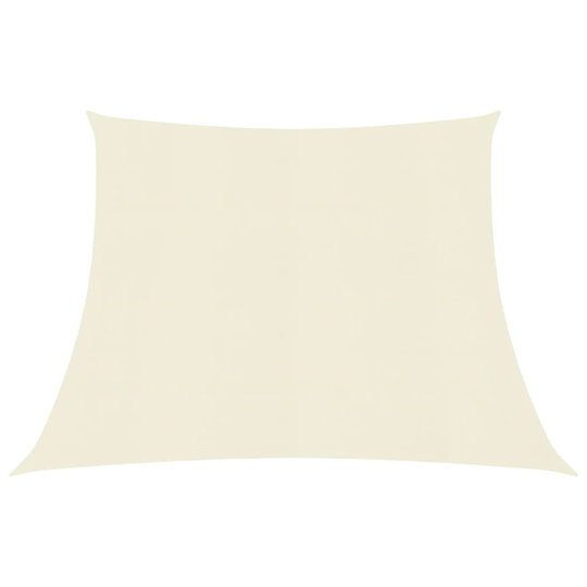 vidaXL Aurinkopurje 160 g/m² kerma 3/4x2 m HDPE