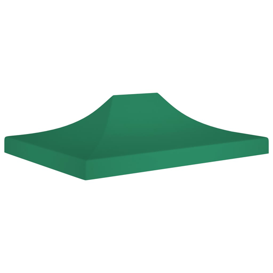 vidaXL Juhlateltan katto 4x3 m vihreä 270 g/m²