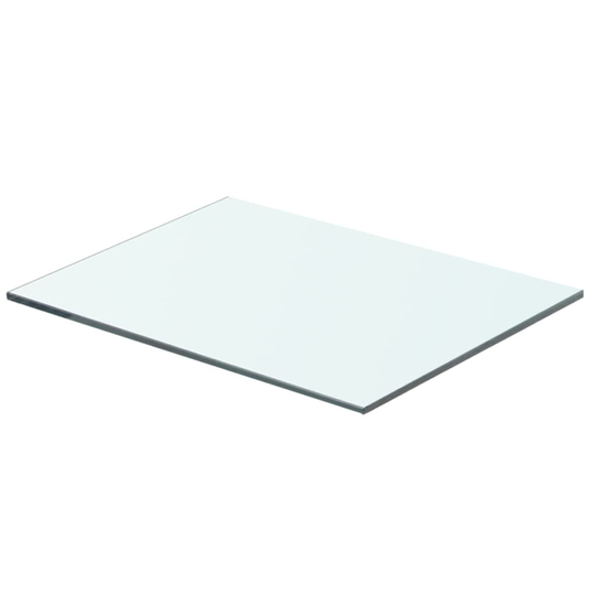 vidaXL Hyllypaneeli Kirkas Lasi 40x25 cm