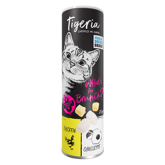 Tigeria Freeze Dried Snacks 25 g - kana ja munakas