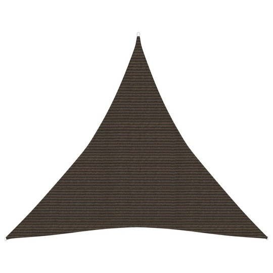 vidaXL Aurinkopurje 160 g/m² ruskea 4,5x4,5x4,5 m HDPE