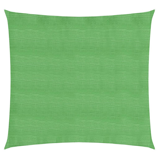 vidaXL Aurinkopurje 160 g/m² vaaleanvihreä 4x4 m HDPE