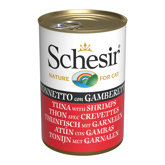 Schesir in Jelly, 6 x 140 g - tonnikala & katkarapu hyytelössä