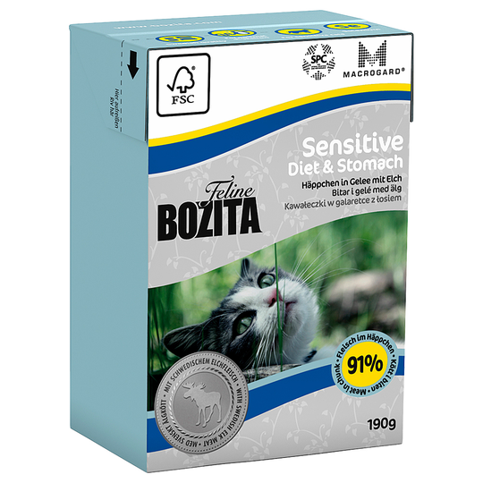 Bozita Feline in Tetra Recart 1 x 190 g - Sensitive Diet & Stomach