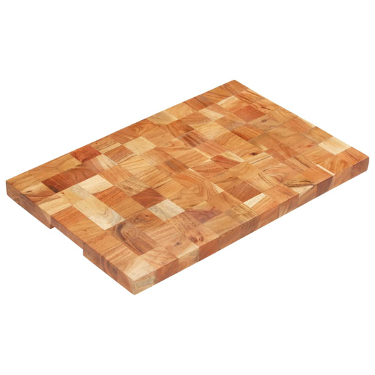 vidaXL Leikkuulauta 60x40x3,8 cm täysi akaasiapuu