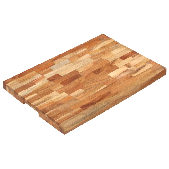 vidaXL Leikkuulauta 60x40x4 cm täysi akaasiapuu
