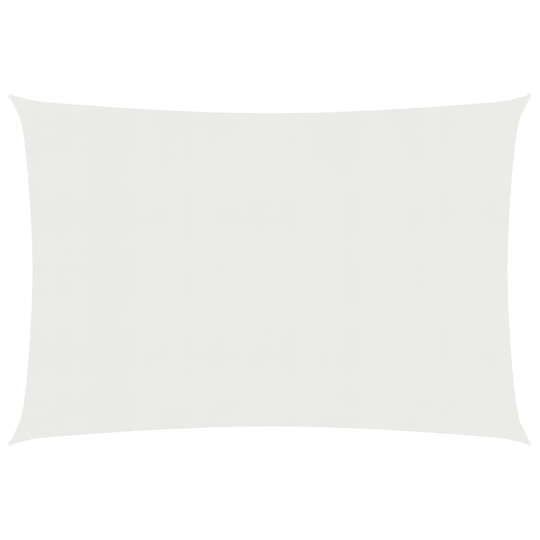 vidaXL Aurinkopurje 160 g/m² valkoinen 2,5x4 m HDPE