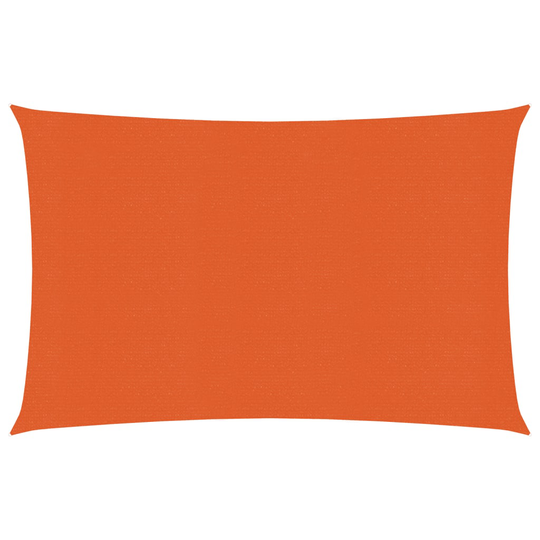 vidaXL Aurinkopurje 160 g/m² oranssi 2,5x3,5 m HDPE