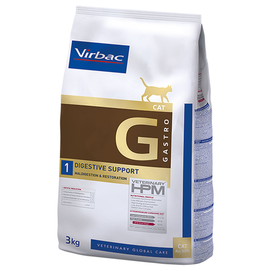 Virbac Veterinary HPM Cat Digestive Support G1 - 3 kg