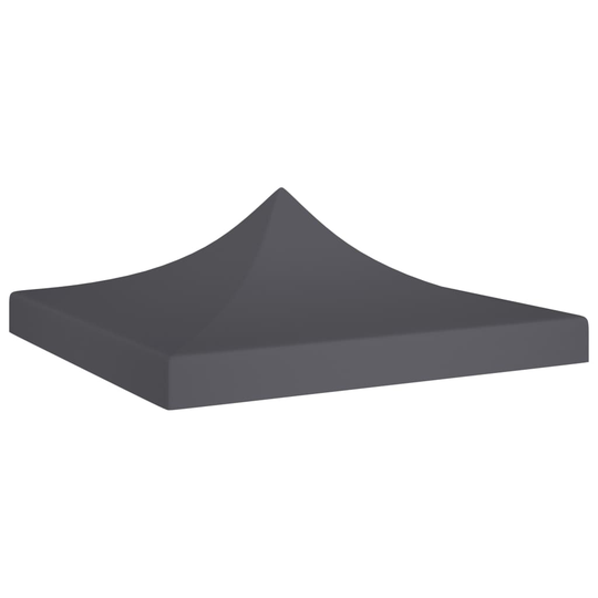 vidaXL Juhlateltan katto 2x2 m antrasiitti 270 g/m²