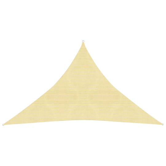 vidaXL Aurinkopurje 160 g/m² beige 2,5x2,5x3,5 m HDPE