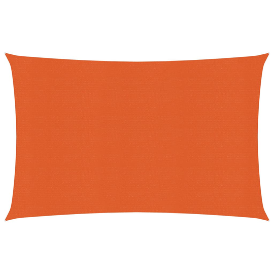 vidaXL Aurinkopurje 160 g/m² oranssi 3,5x4,5 m HDPE