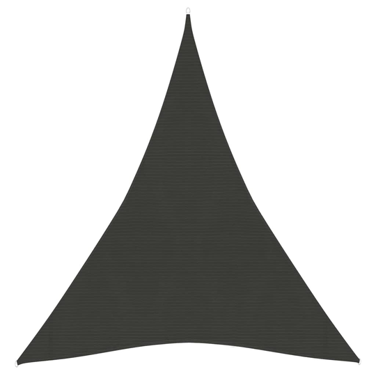 vidaXL Aurinkopurje 160 g/m² antrasiitti 5x6x6 m HDPE