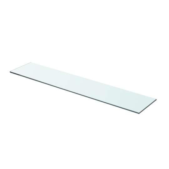 vidaXL Hyllypaneeli Kirkas Lasi 70x15 cm