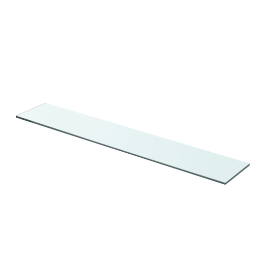 vidaXL Hyllypaneeli Kirkas Lasi 70x12 cm