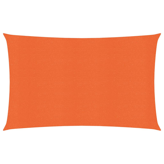 vidaXL Aurinkopurje 160 g/m² oranssi 2x4,5 m HDPE