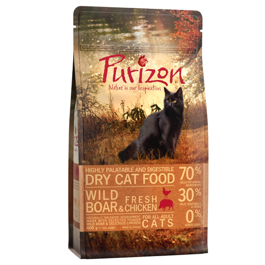 Purizon Adult Wild Boar & Chicken - 400 g