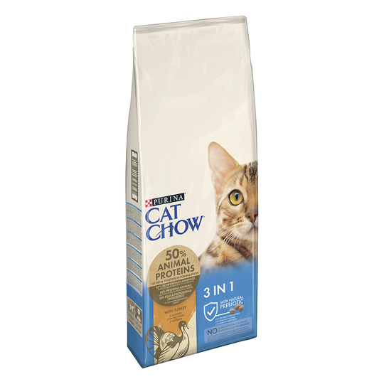 Cat Chow Special Care 3in1 with Turkey - 15 kg