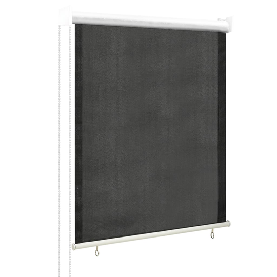 vidaXL Rullaverho ulkotiloihin 80x140 cm antrasiitti
