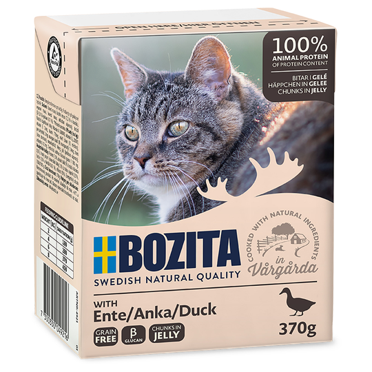 Bozita Chunks in Jelly, 6 x 370 g - kalkkuna
