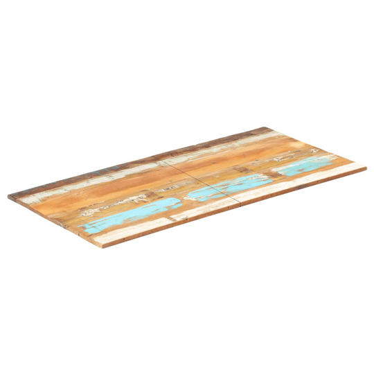 vidaXL Suorakulmainen pöytälevy 60x140 cm 15-16 mm täysi kierrätyspuu