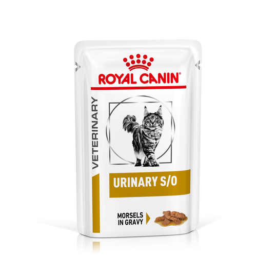 Royal Canin Veterinary Feline Urinary S/O - 12 x 85 g paloja kastikkeessa
