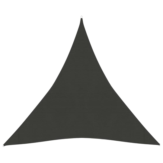 vidaXL Aurinkopurje 160 g/m² antrasiitti 6x6x6 m HDPE
