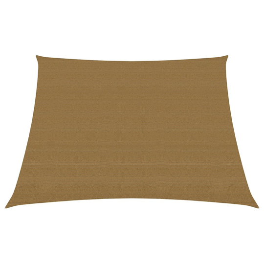 vidaXL Aurinkopurje 160 g/m² harmaanruskea 4/5x4 m HDPE