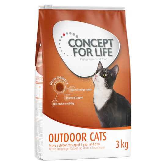 Concept for Life Outdoor Cats - paranneltu koostumus! - 400 g