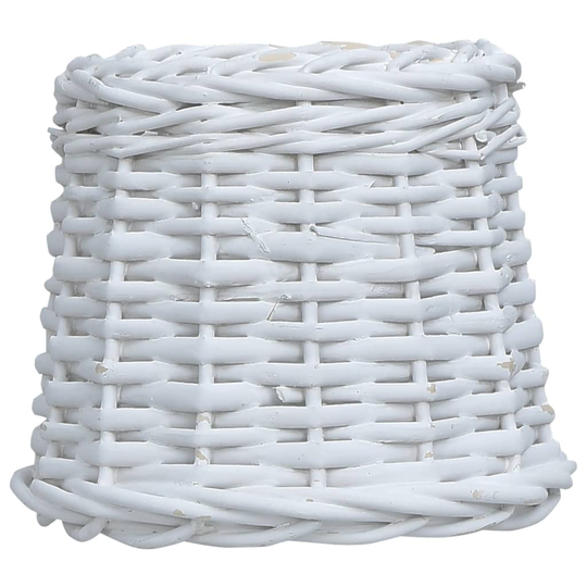 vidaXL Lampunvarjostin paju 20x15 cm valkoinen
