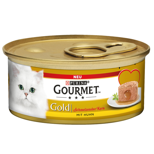 Gourmet Gold -lajitelma 48 x 85 g - Melting Heart -lajitelma (tonnikala, kana, lohi, nauta)