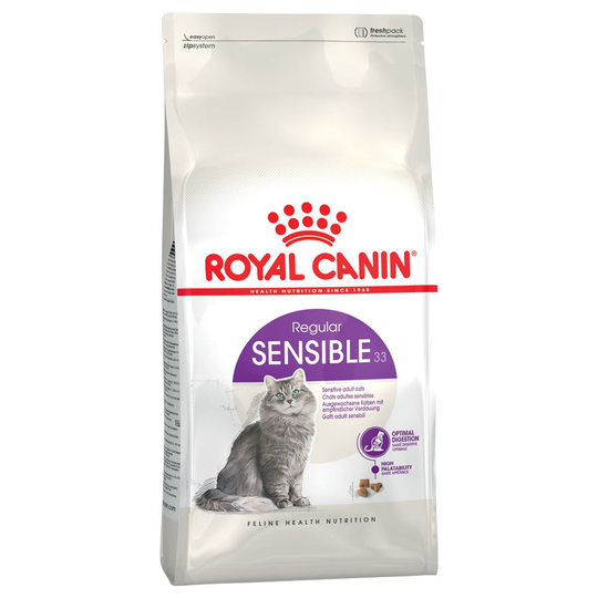 400 g / 2 kg Royal Canin -kissanruokaa erikoishintaan! - 400 g Regular Sensible 33