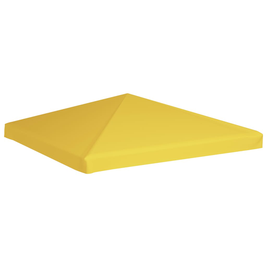 vidaXL Huvimajan katto 270 g /m² 3x3 m keltainen