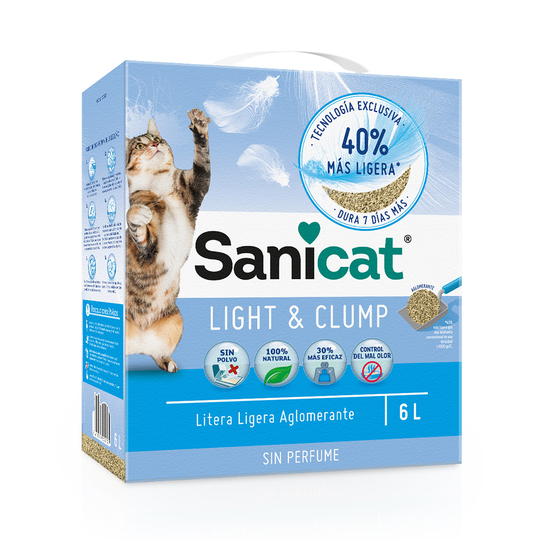 6 l Sanicat-kissanhiekkaa erikoishintaan! - Light & Clump