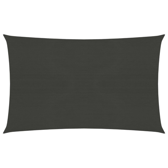 vidaXL Aurinkopurje 160 g/m² antrasiitti 3x4,5 m HDPE