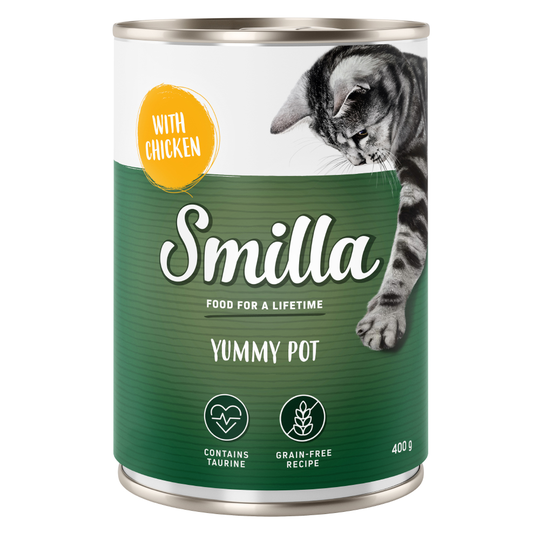 Säästöpakkaus: Smilla-pata 40 x 400 g - kana