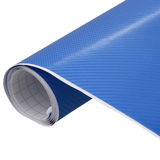 vidaXL Auton päällystekalvot 2 kpl 4D sininen 100x150 cm