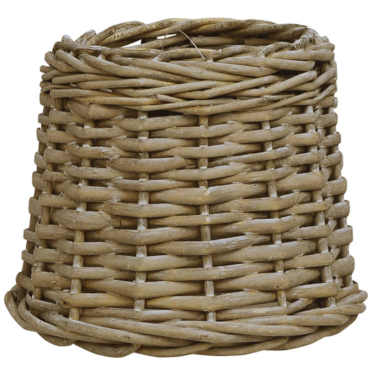 vidaXL Lampunvarjostin paju 25x17 cm ruskea