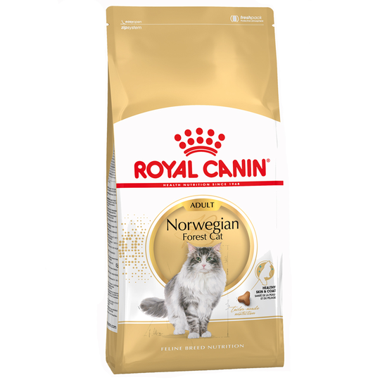 Royal Canin Breed -kissanruoka erikoishintaan! - 2 kg Norwegian Forest Cat Adult
